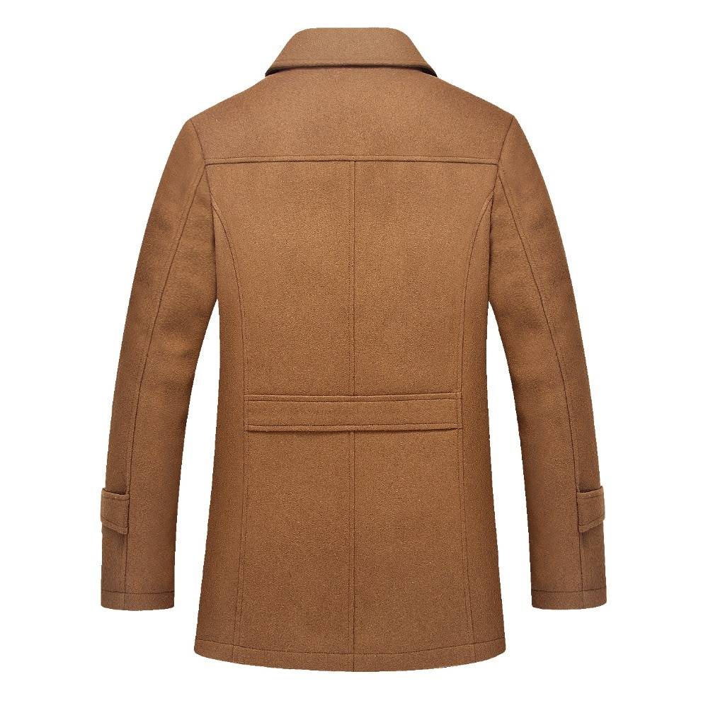 Men's Woolen Autumn Trench