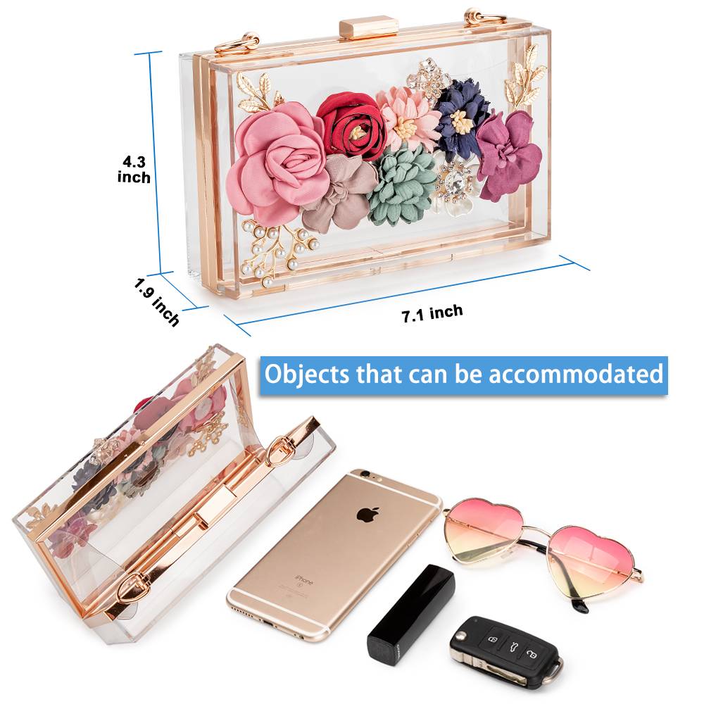 Women's Floral Elegant Clutch