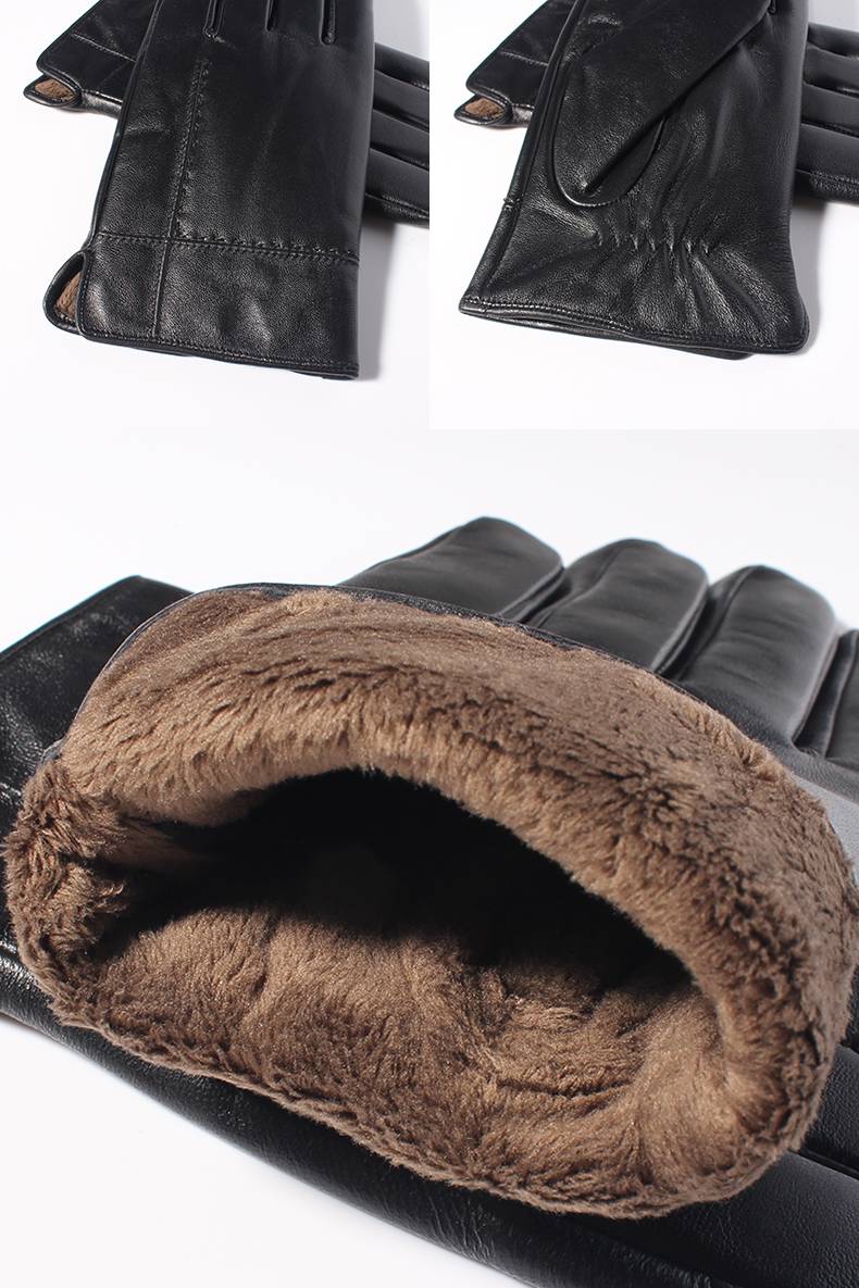 Men's Black Gloves with Touch Screen Men's Black Gloves with Touch Screen