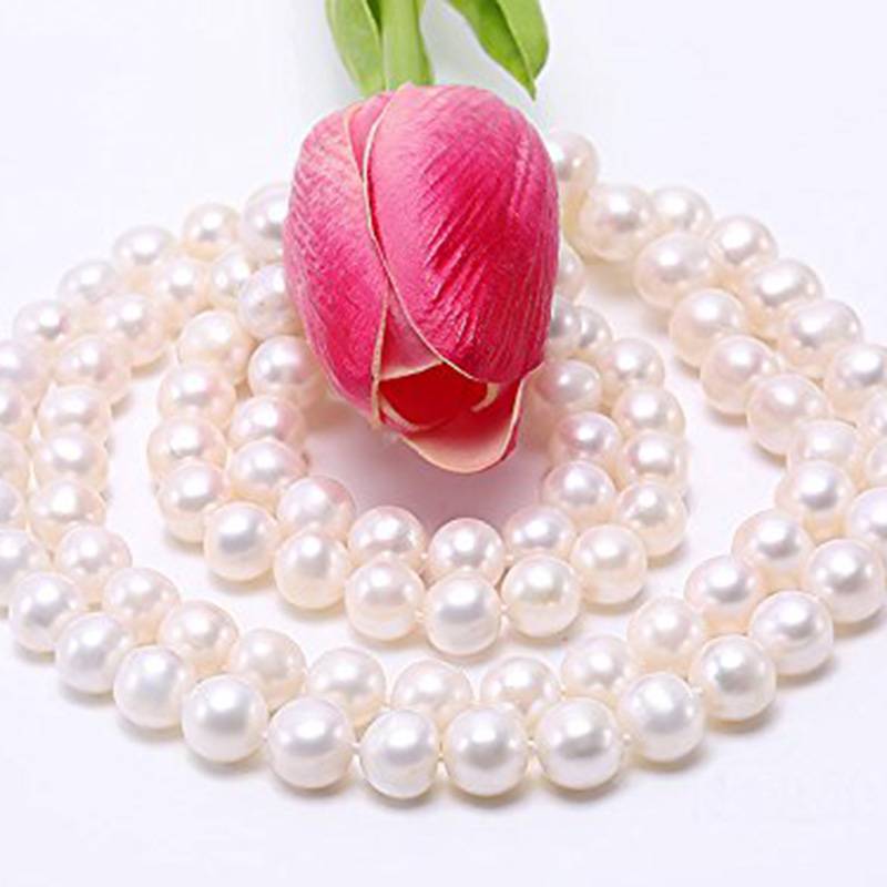 Women's Double Low Pearls Choker