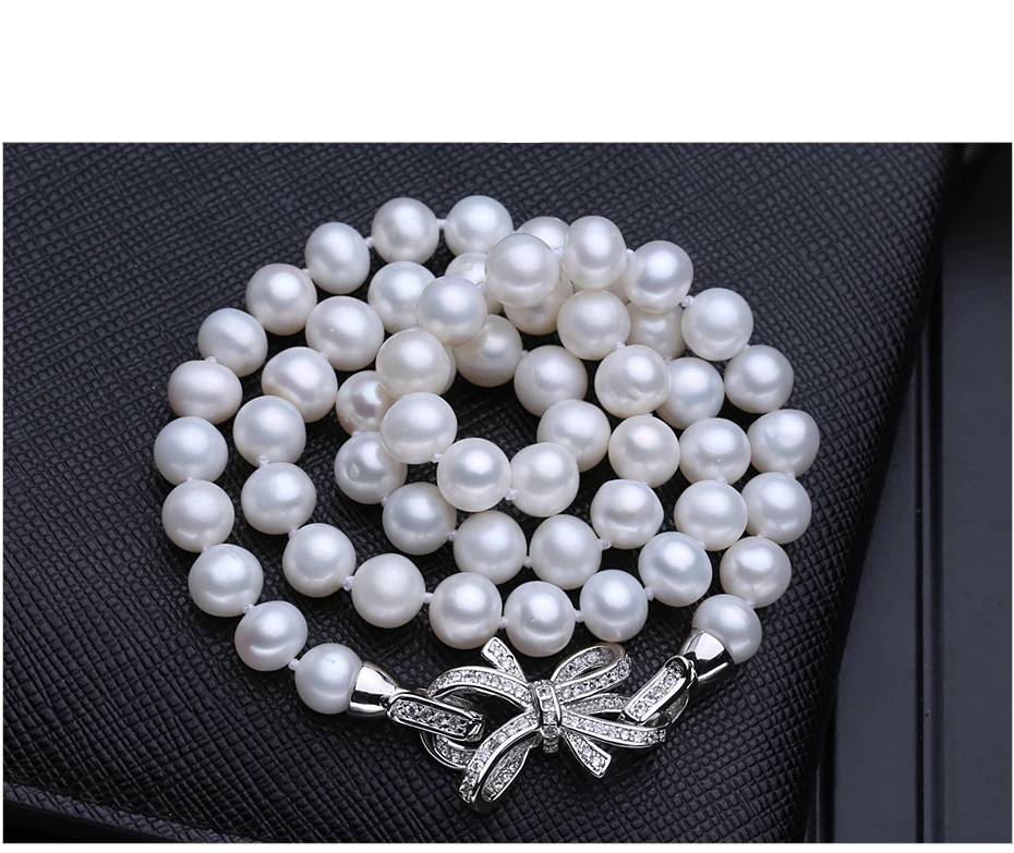 Women's Freshwater Natural Pearls Choker
