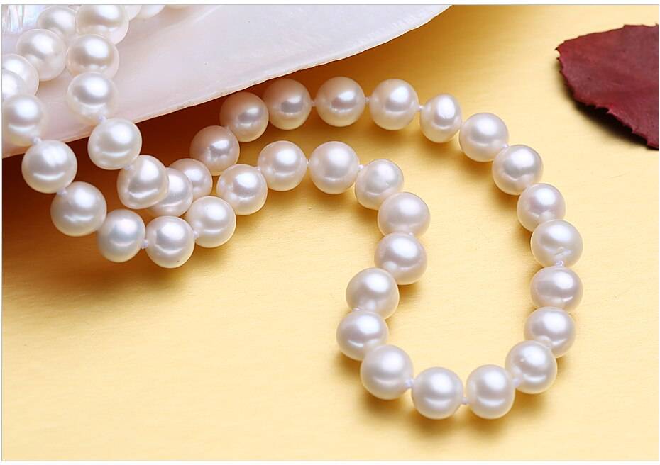 Women's Freshwater Natural Pearls Choker