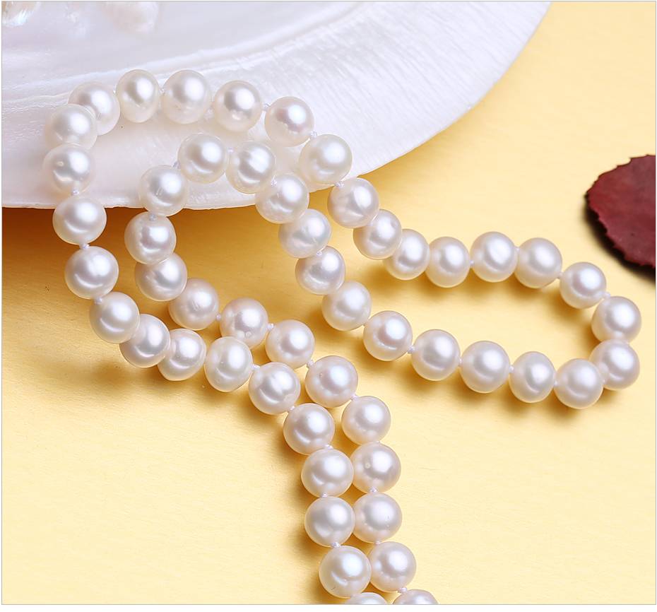 Women's Freshwater Natural Pearls Choker