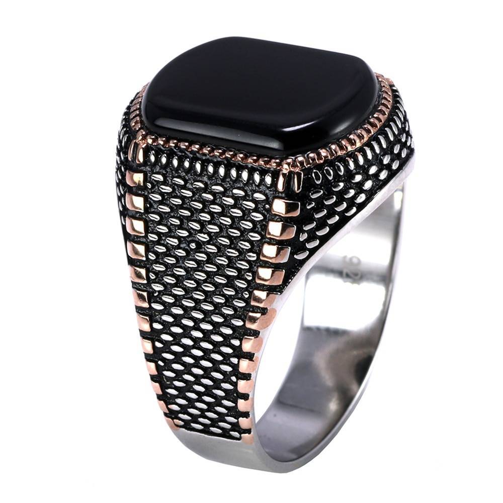 Men's Black Jewellery Ring Men's Black Jewellery Ring