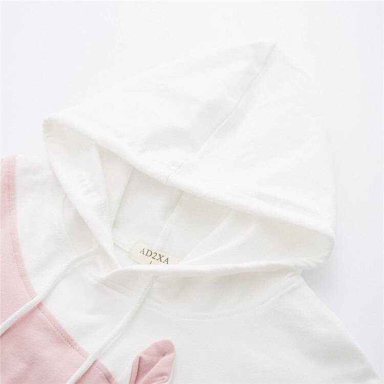 Women's Bunny Designed Hoodie