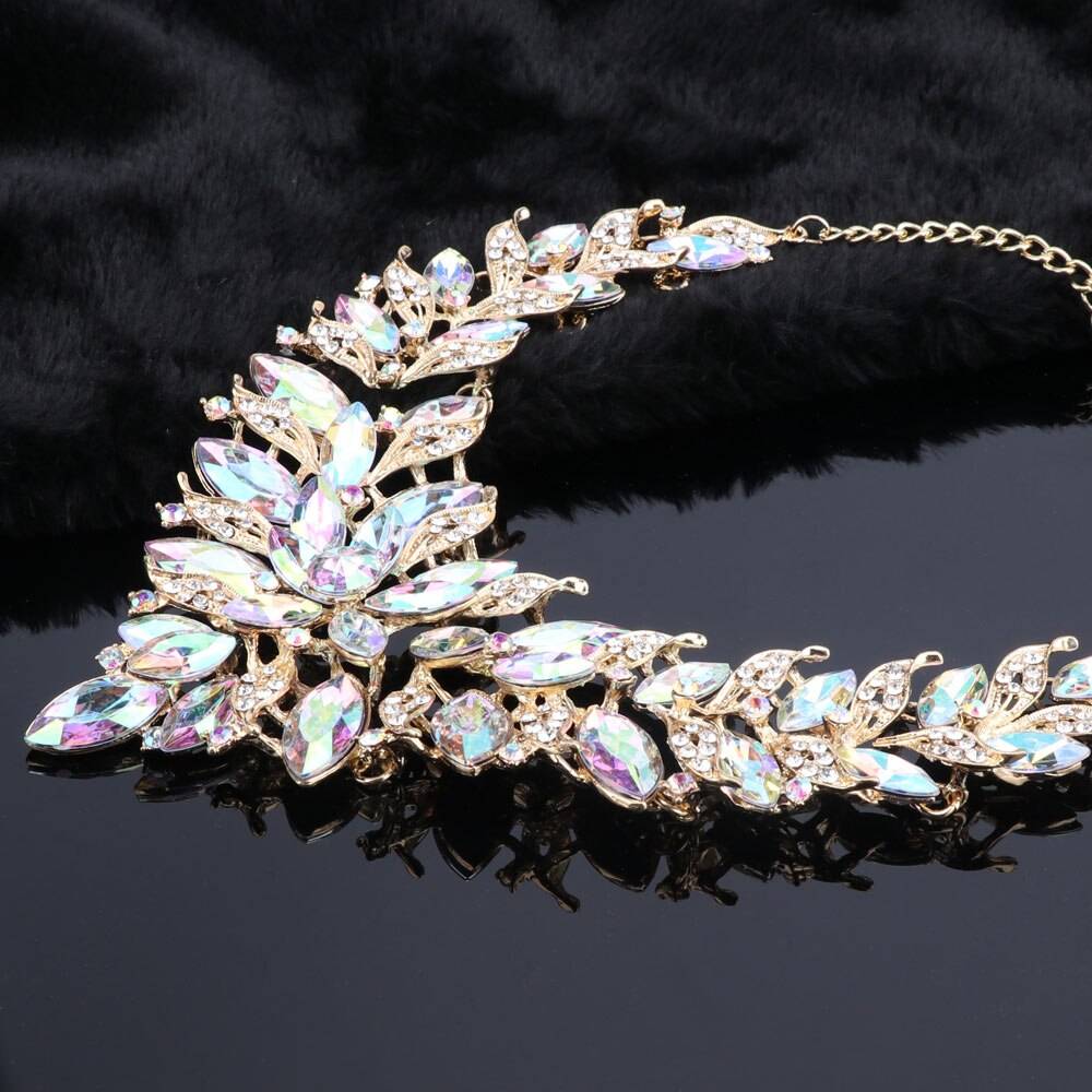 Fashion Wedding Necklace and Earring Set Fashion Wedding Necklace and Earring Set