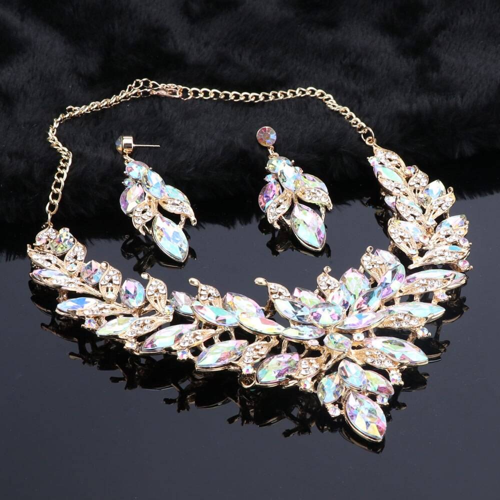 Fashion Wedding Necklace and Earring Set Fashion Wedding Necklace and Earring Set
